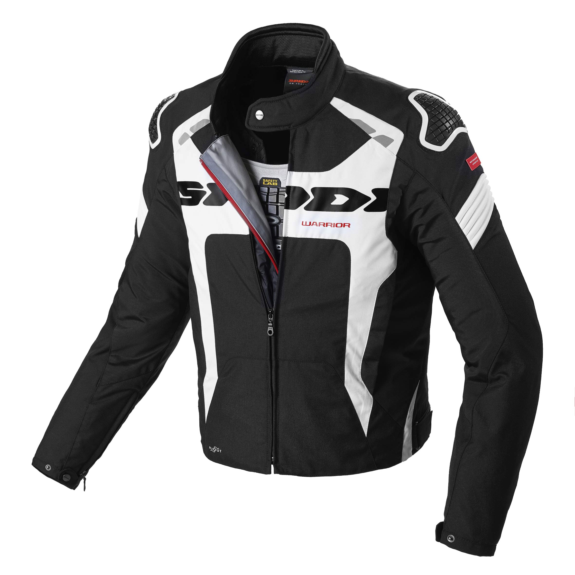 spidi-sport-warrior-h2out-blouson-moto-noir-xl-imperm-able image 6