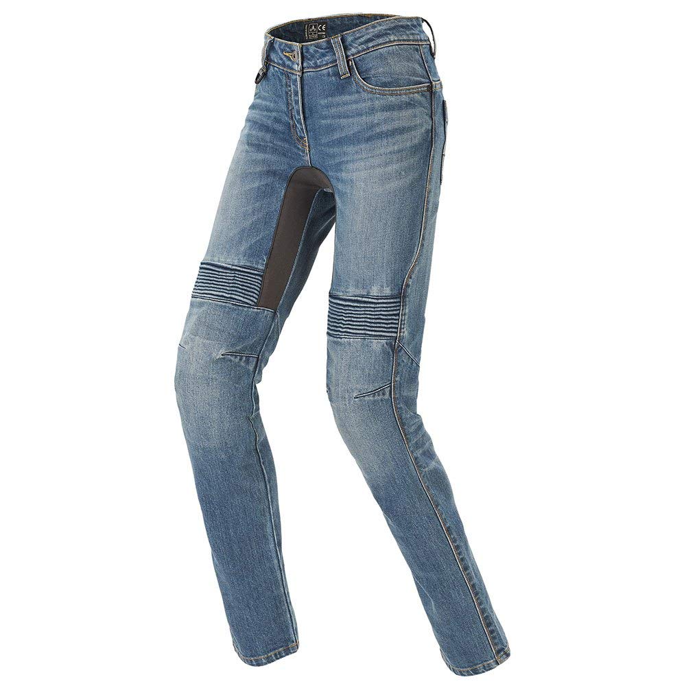 spidi-furious-pro-lady-jean-moto-femme-aa-blue-dark-used image 4