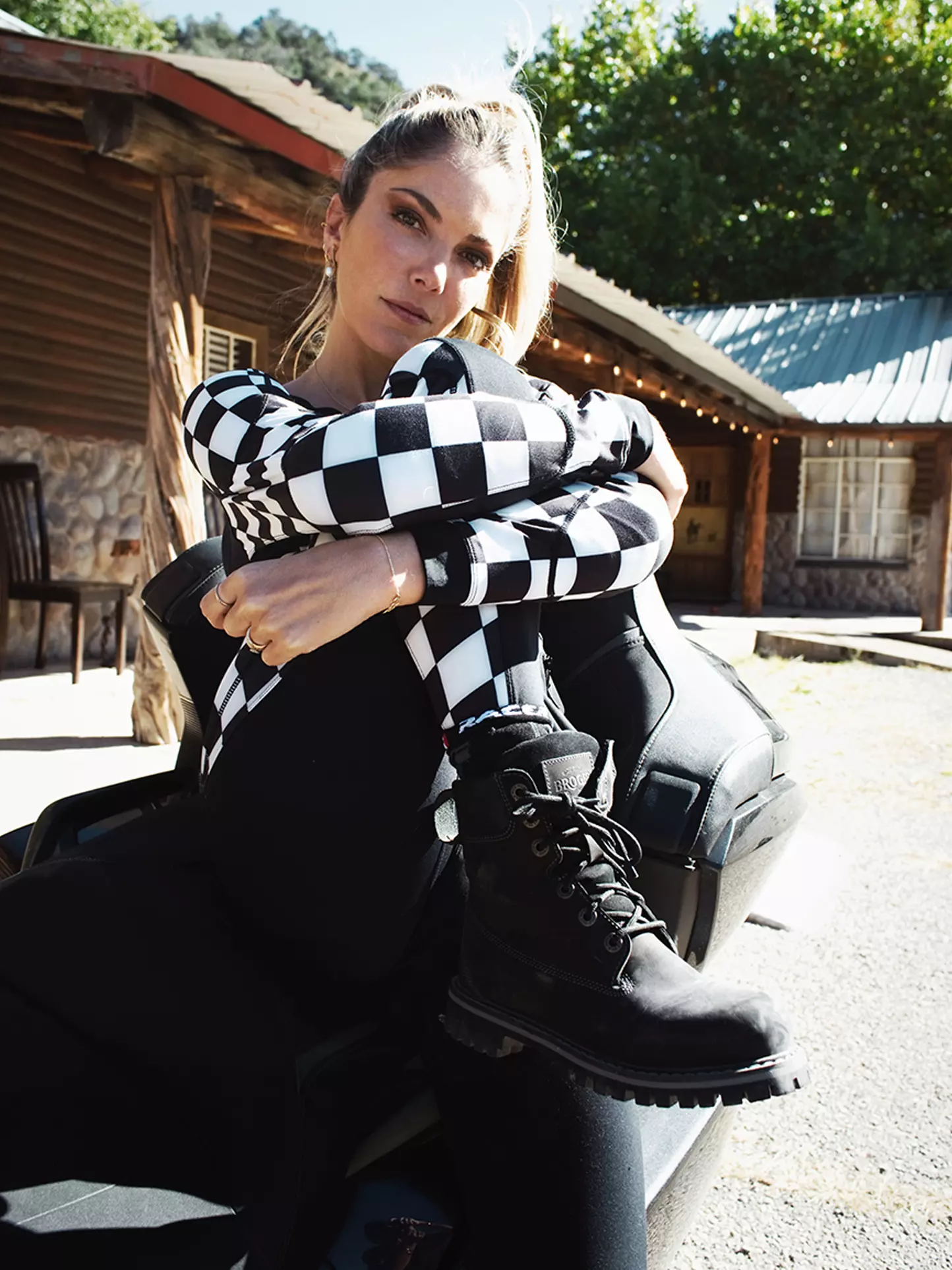 eudoxie-beth-legging-moto-femme-damier-homologu image 7