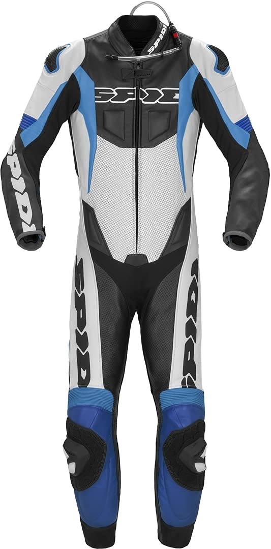 spidi-sport-warrior-pro-combinaison-moto-cuir-1-pi-ce-50-noir-bleu image 5