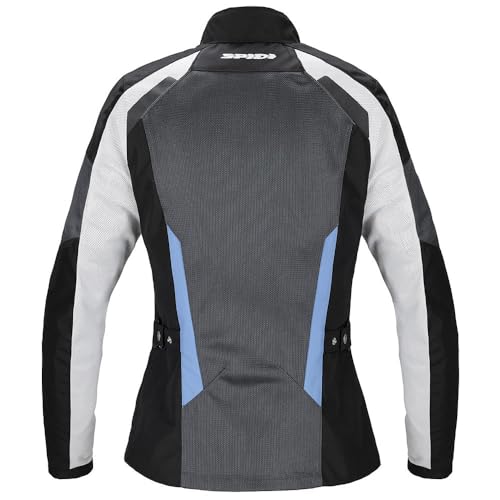 spidi-tek-net-lady-veste-moto-maille-gris-bleu-taille-m image 6