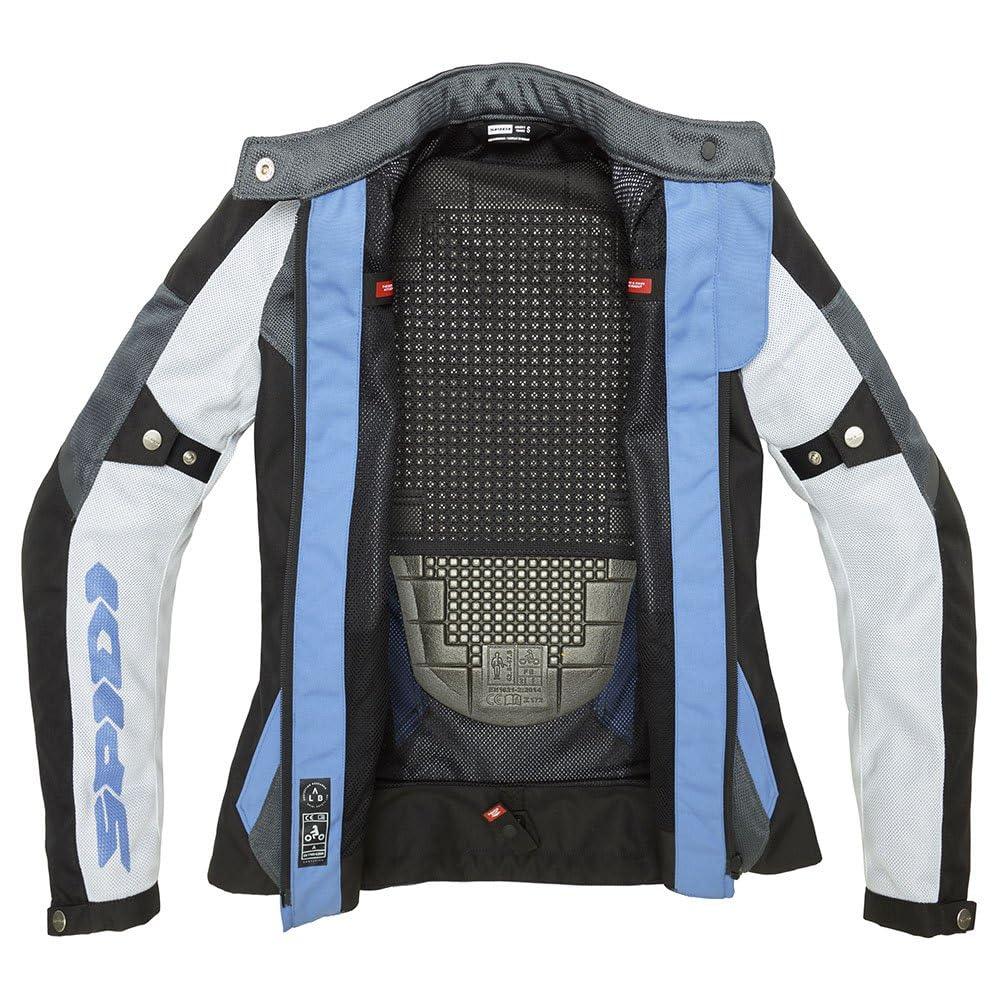 spidi-tek-net-lady-veste-moto-maille-gris-bleu-taille-m image 4