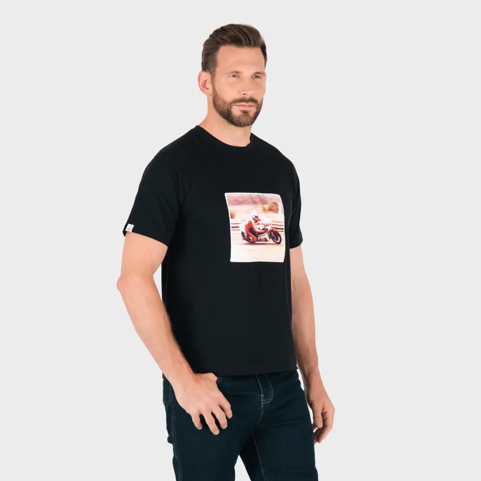 knox-heritage-race-t-shirt-moto-coton-noir image 1