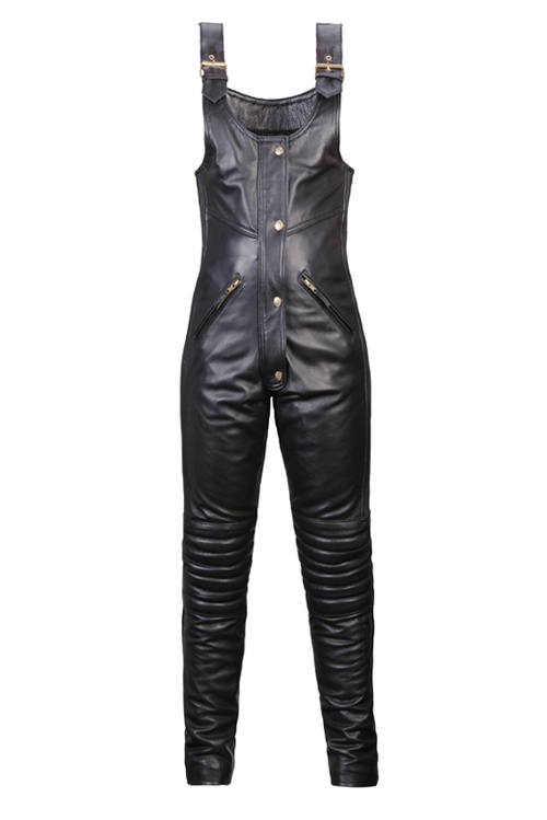 eudoxie-linda-combinaison-moto-cuir-femme-noir image 2