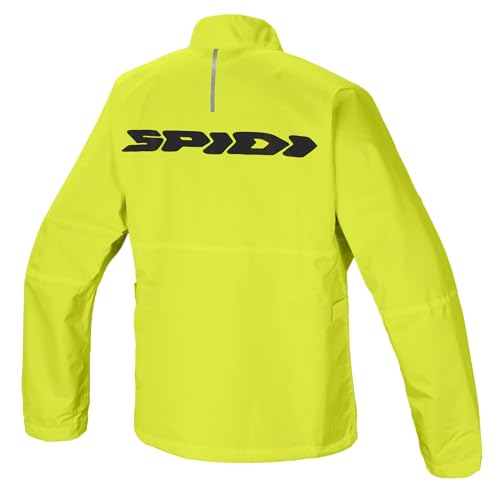 spidi-sport-rain-veste-pluie-moto-jaune-fluo-l-homme image 4