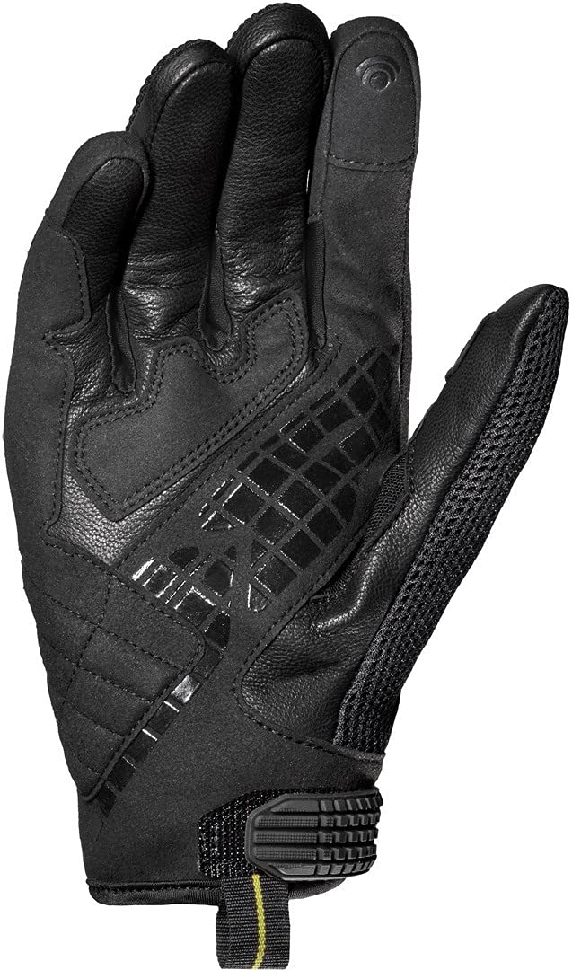 spidi-g-carbon-gants-moto-cuir-blanc-s-tactile-carbone image 2