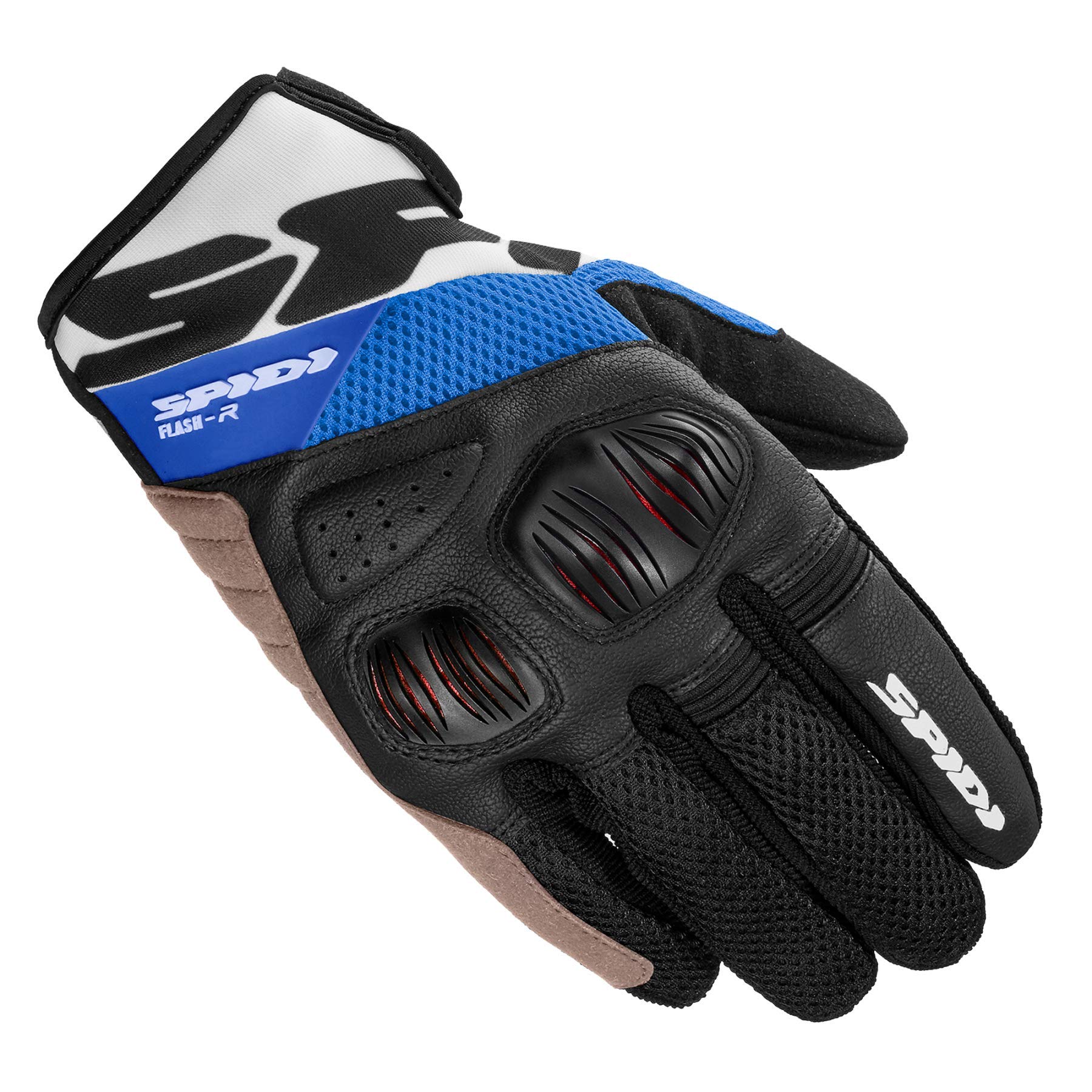 spidi-flash-r-evo-gants-moto-bleu-et-noir-xxl-respirant image 4