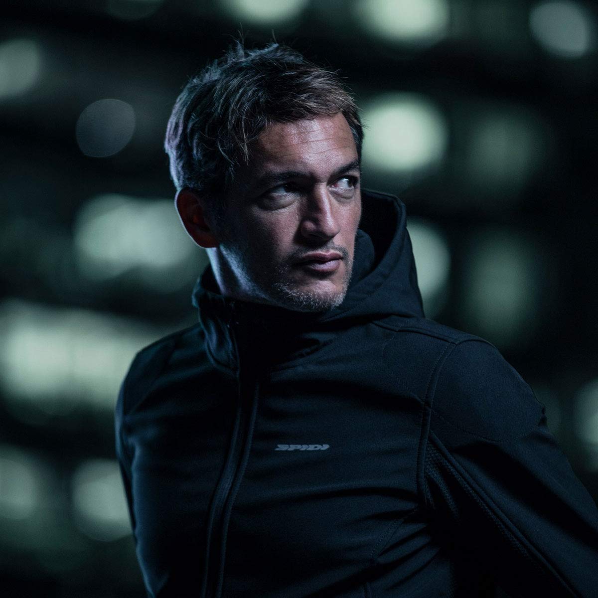 spidi-hoodie-armor-evo-sweat-moto-noir-xl-avec-protections image 3