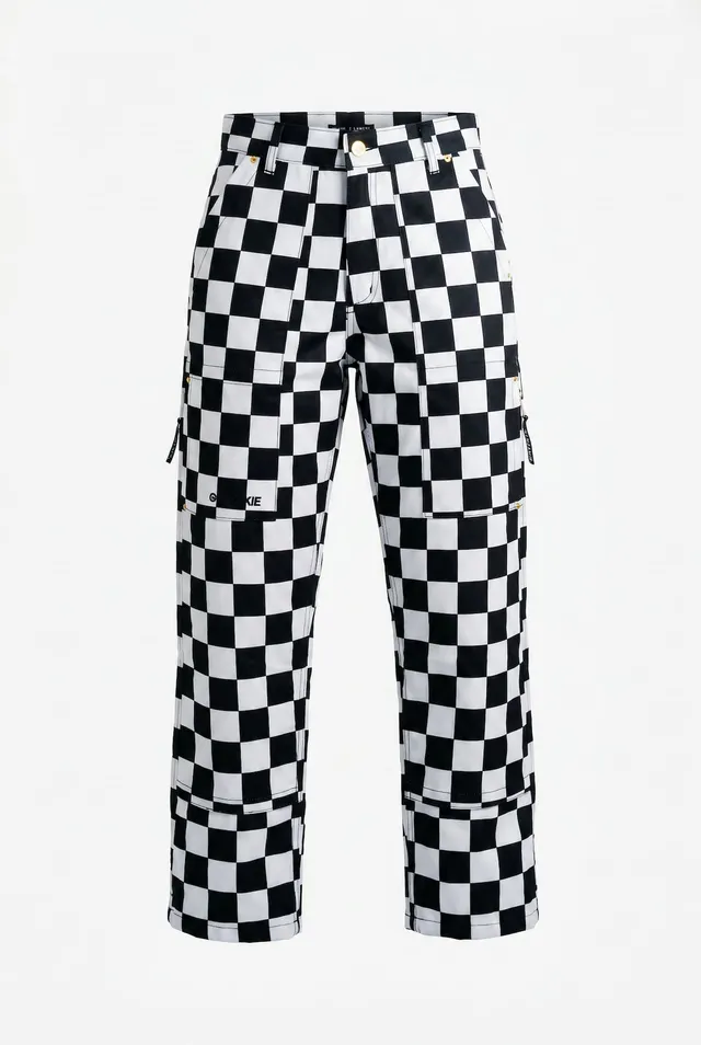 eudoxie-carpenter-pro-beth-pantalon-moto-femme-damier image 1
