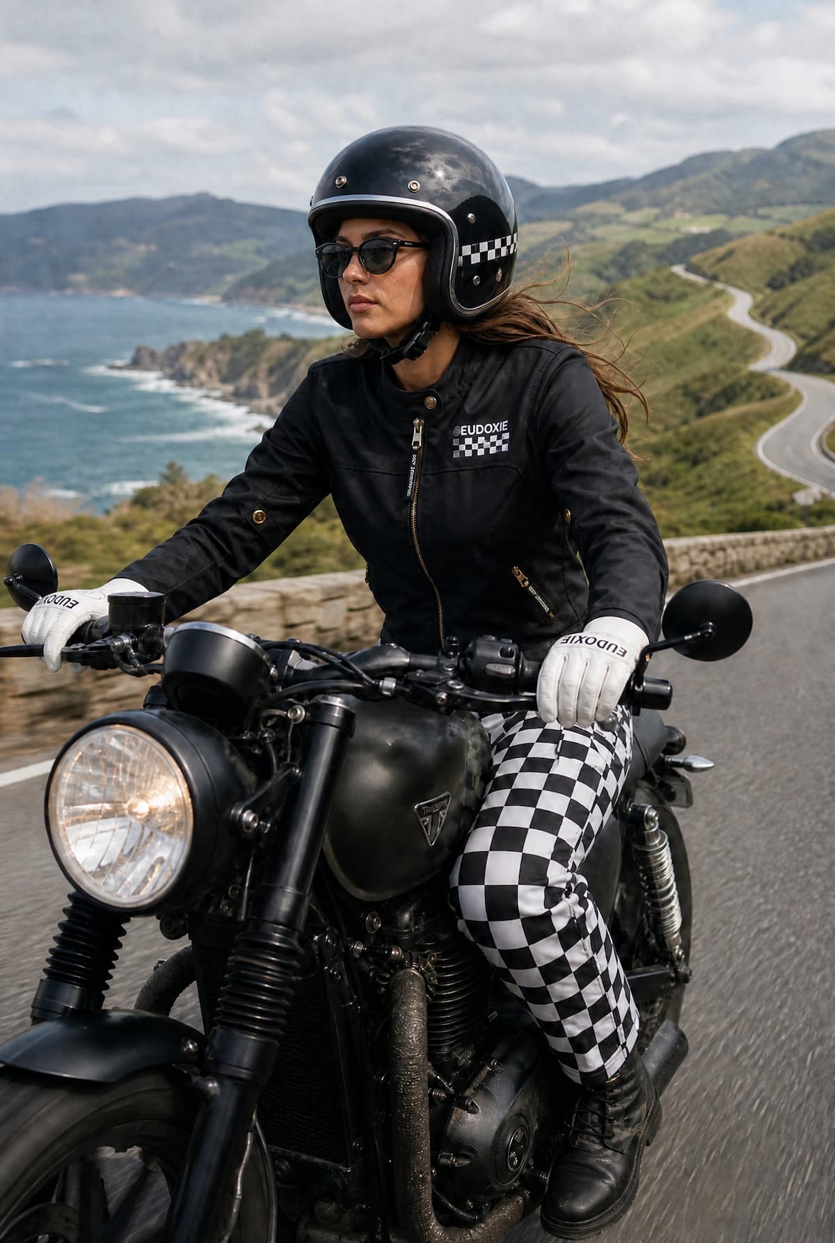 eudoxie-carpenter-pro-beth-pantalon-moto-femme-damier image 4