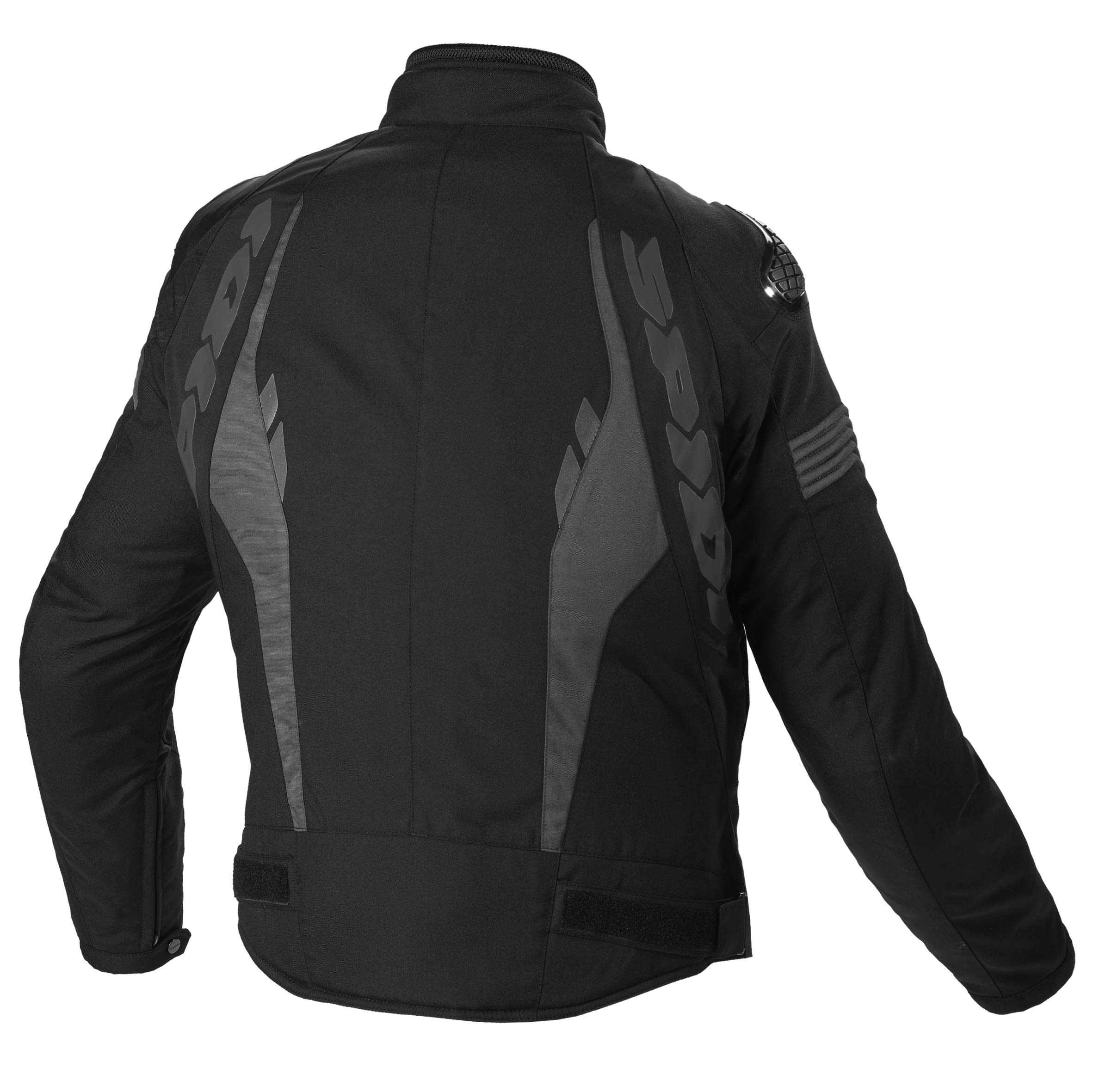spidi-sport-warrior-h2out-blouson-moto-noir-xl-imperm-able image 2