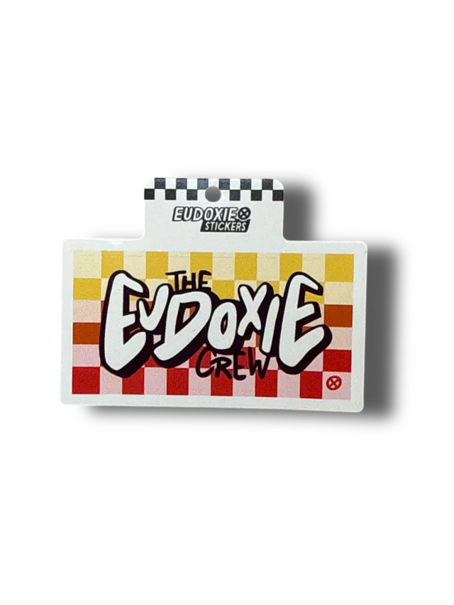 eudoxie-crew-sticker-moto-waterproof-repositionnable image 1