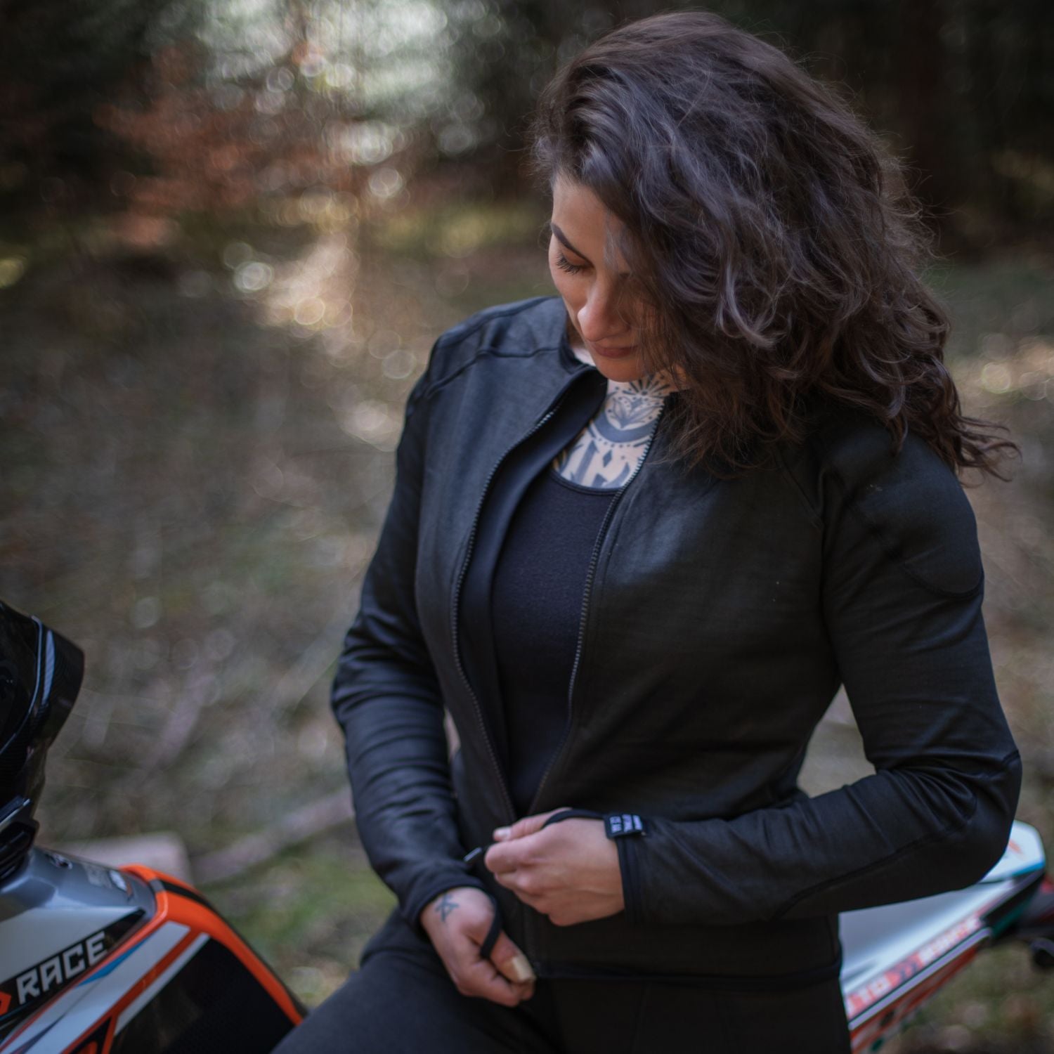 bowtex-optimal-shirt-ladies-chemise-moto-femme-aa image 2