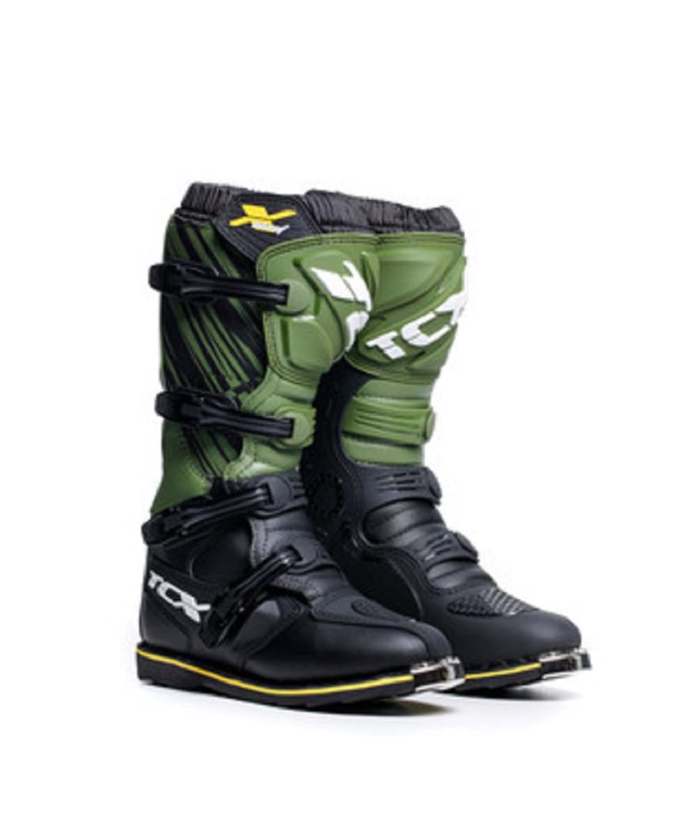 tcx-x-blast-bottes-enduro-noir-vert-jaune-44 image 5