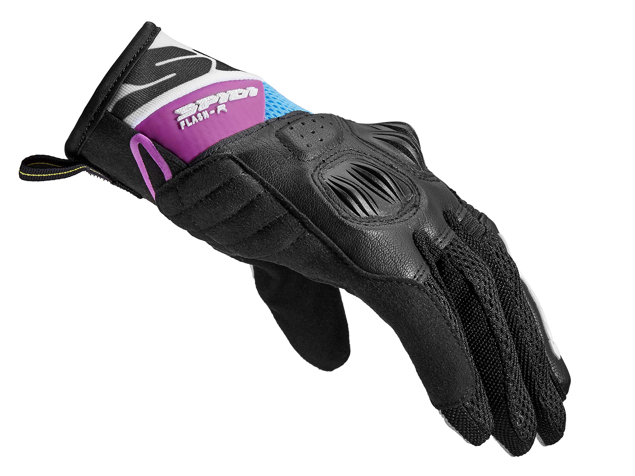 spidi-flash-r-evo-lady-gants-moto-ete-femme-noir-tactile image 3
