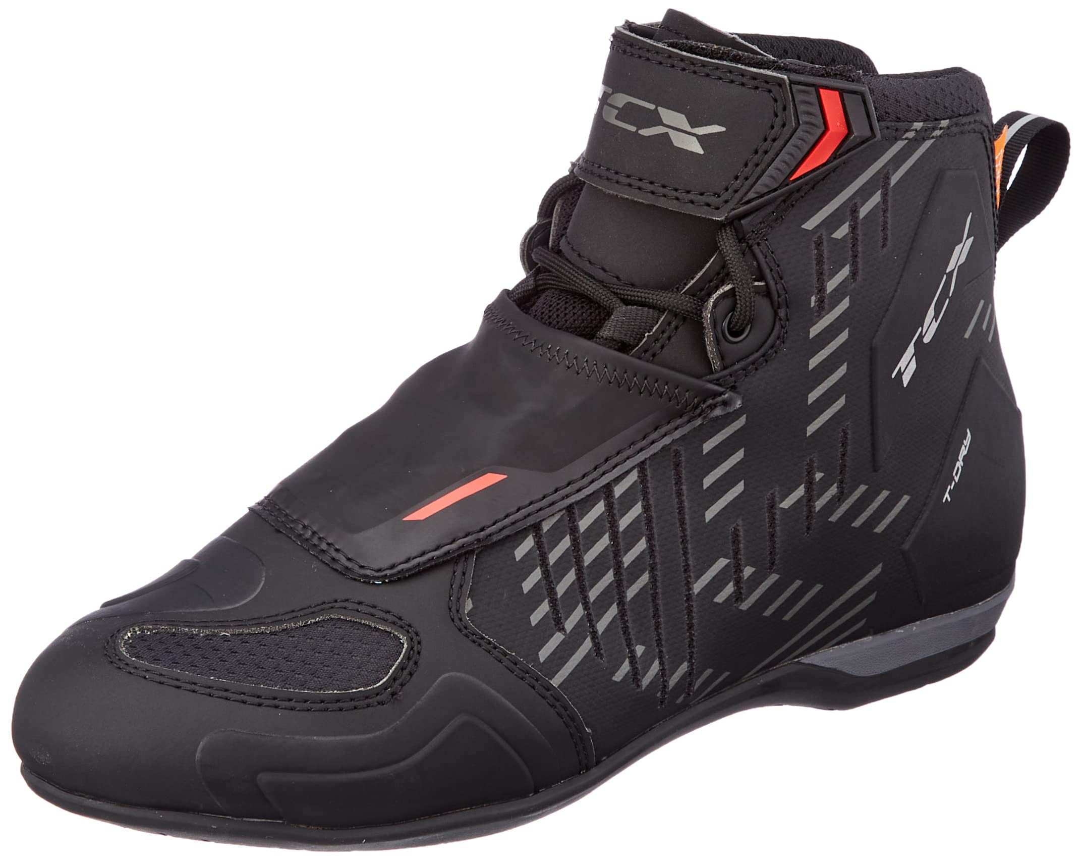 tcx-r04d-wp-chaussures-moto-tanches-noires image 3