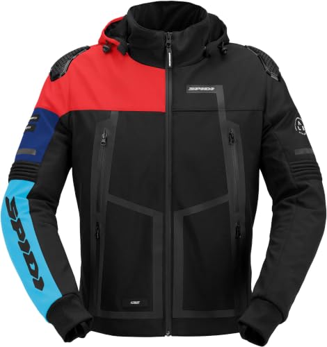 spidi-warrior-h2out-hoodie-moto-tanche-noir-taille-l image 3