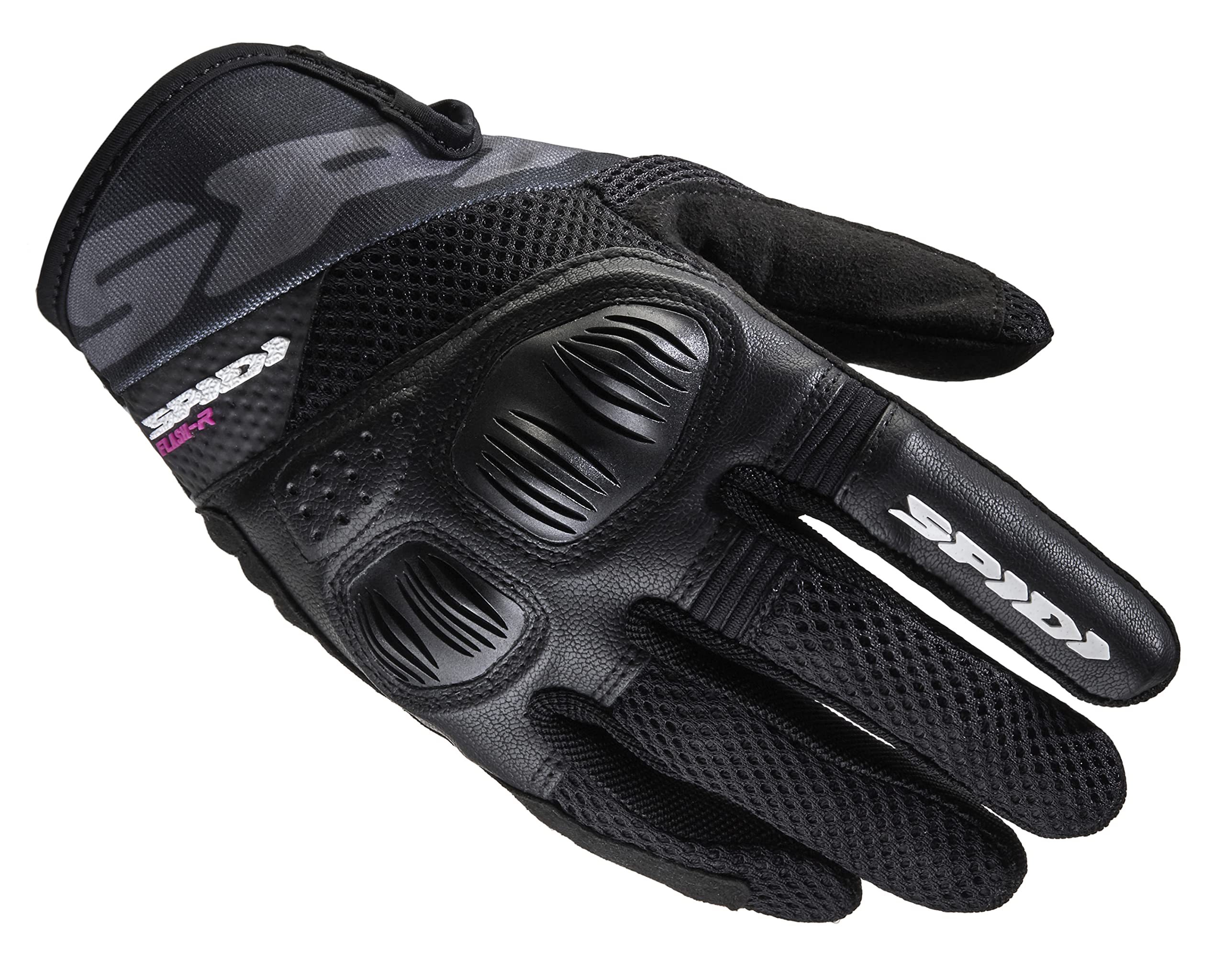 spidi-flash-r-evo-lady-gants-moto-ete-femme-noir-tactile image 7