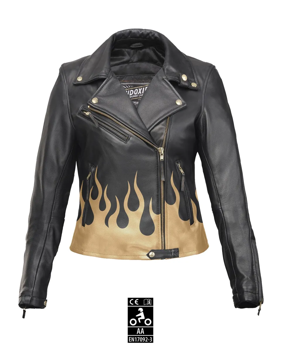 eudoxie-burn-veste-moto-cuir-femme-homologu-e-aa-noire image 1
