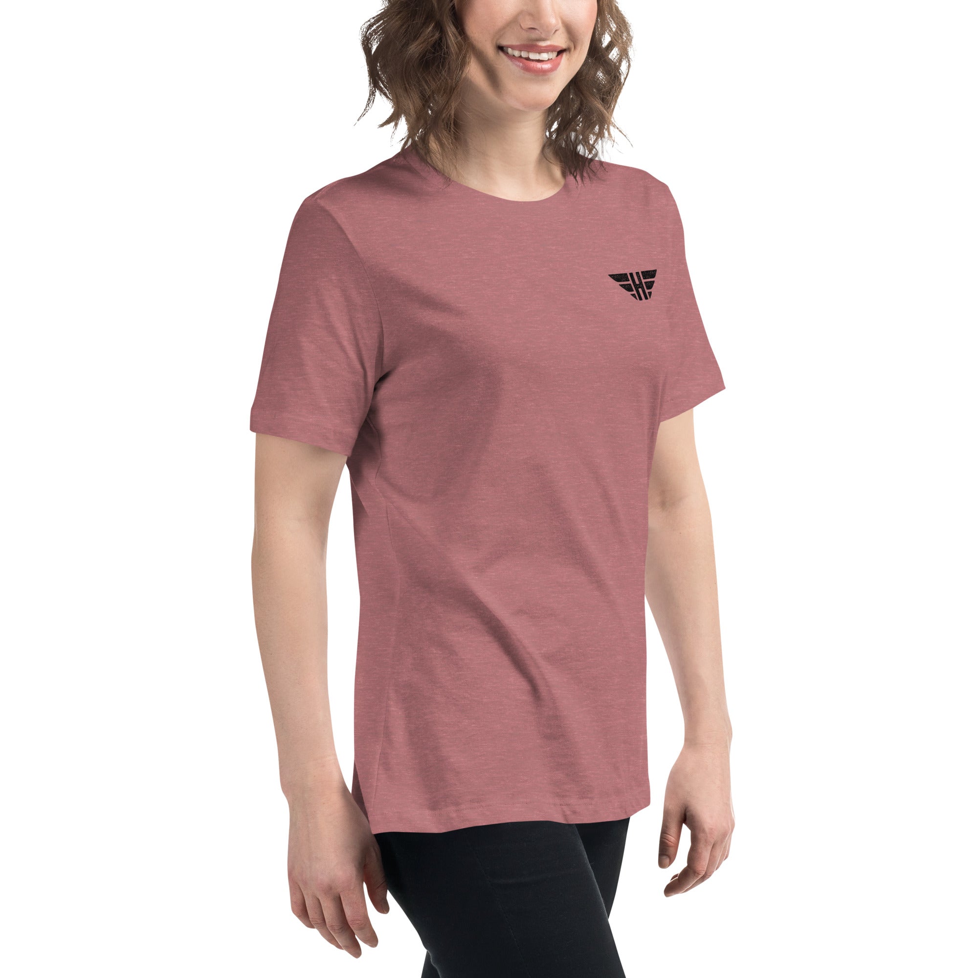 beauty-in-motion-t-shirt-femme-coton-col-rond-coupe-relaxed image 3