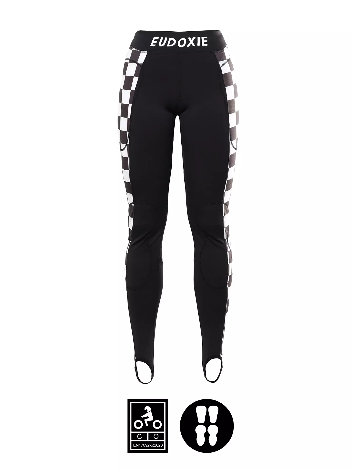 eudoxie-beth-legging-moto-femme-damier-homologu image 1
