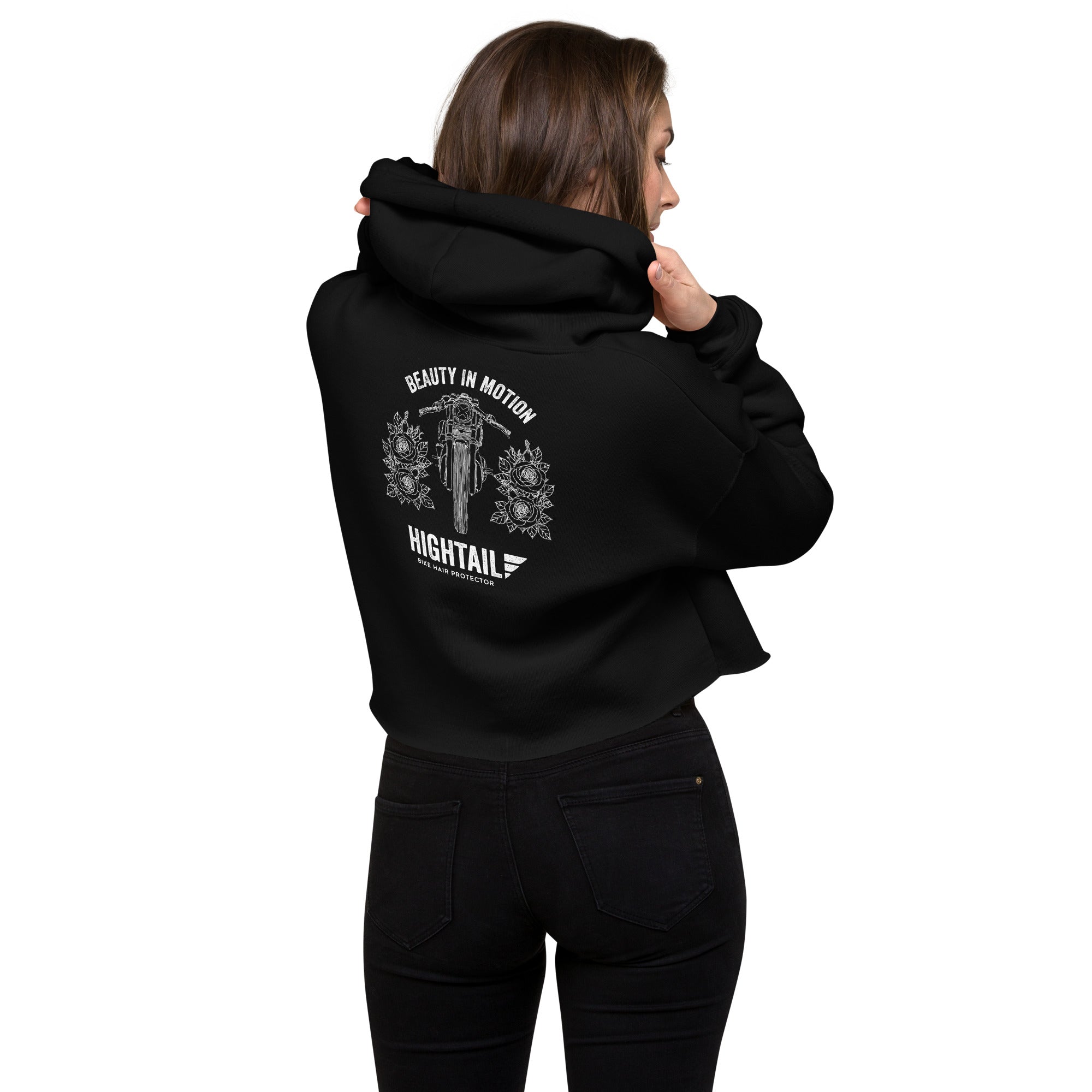 hightail-hair-beauty-in-motion-hoodie-crop-capuche-femme image 1
