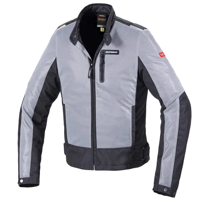 spidi-solar-net-blouson-moto-noir-gris-xxl image 1