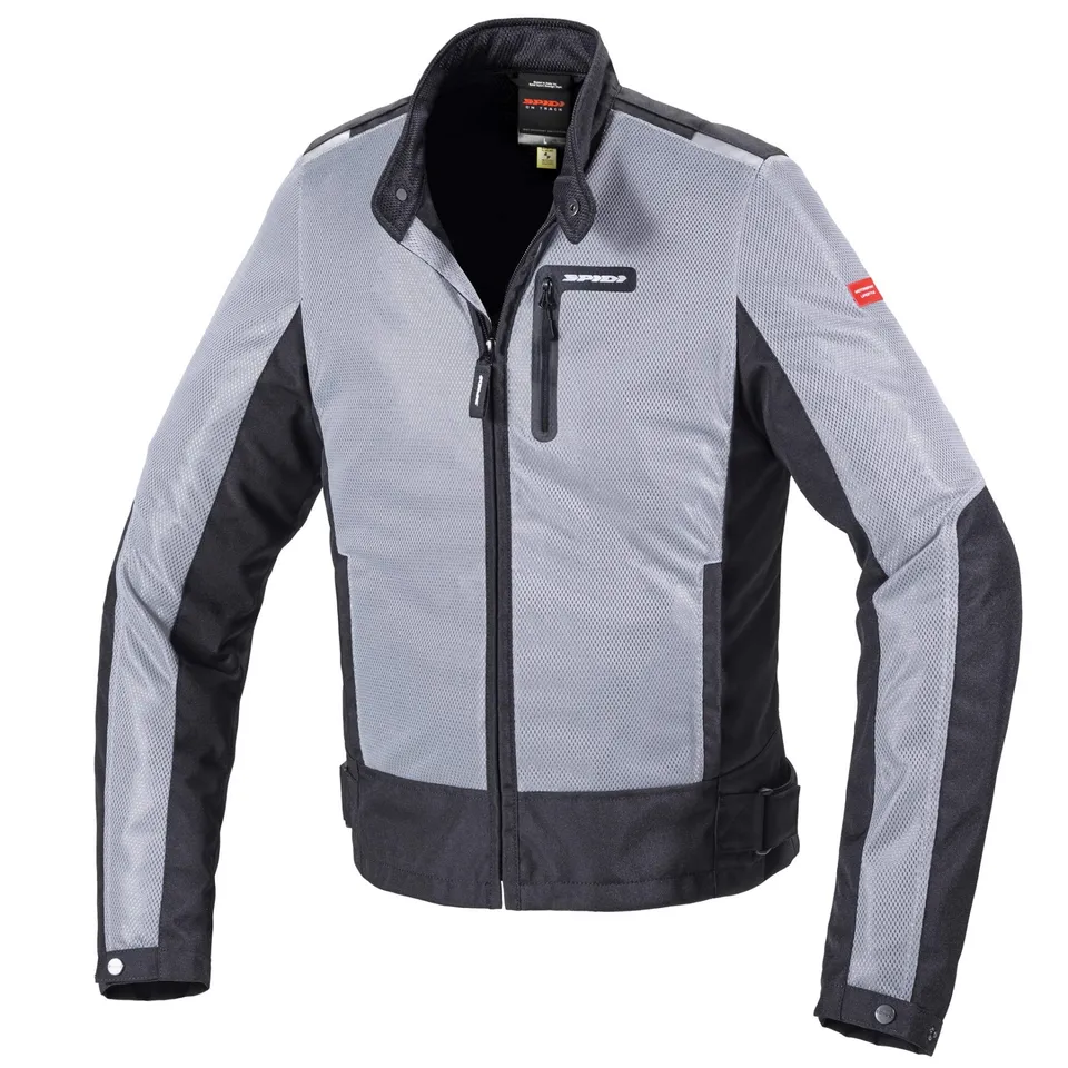 spidi-solar-net-blouson-moto-noir-gris-xxl image 1