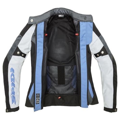 spidi-tek-net-lady-veste-moto-maille-gris-bleu-taille-m image 7