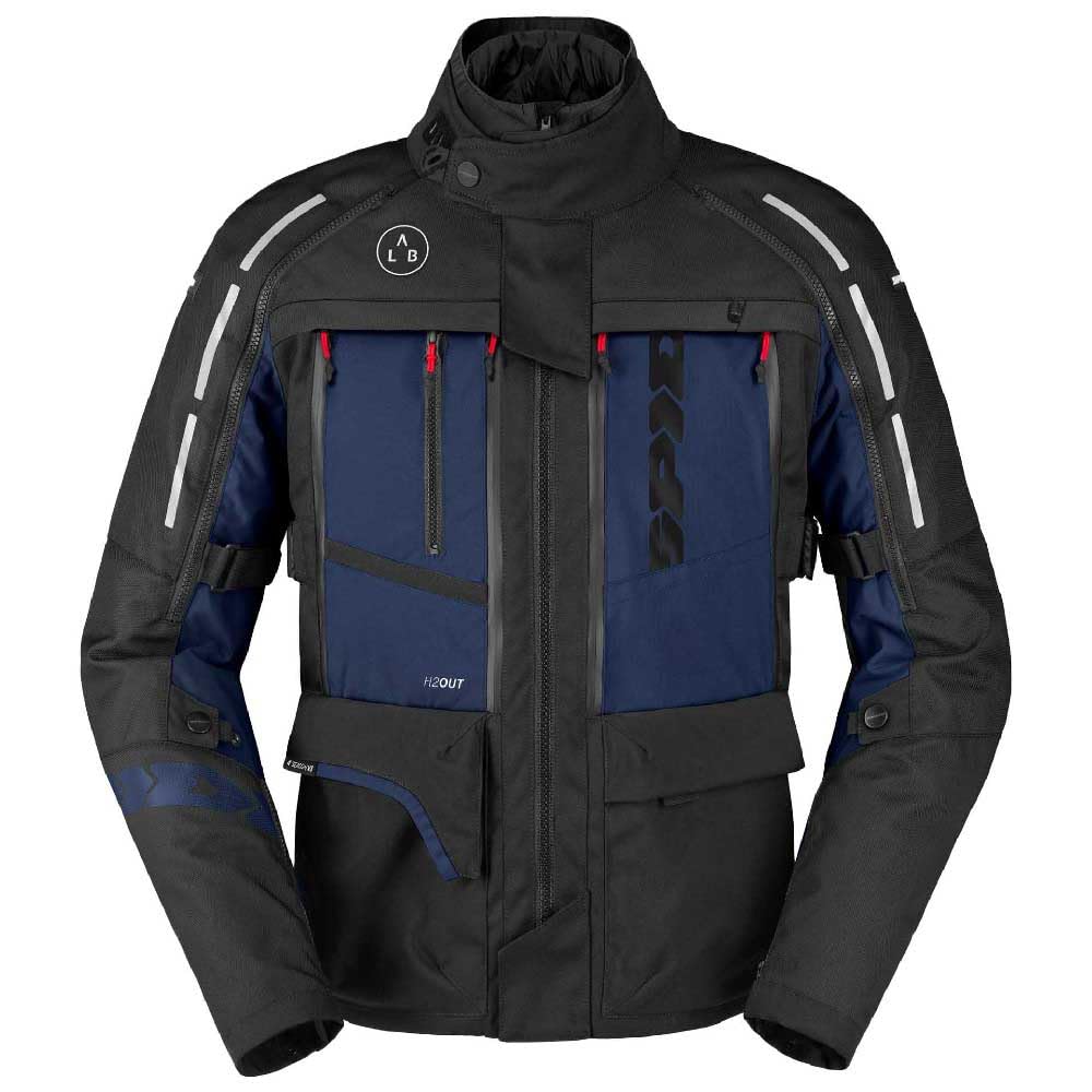 spidi-4-season-v3-veste-moto-textile-gris-beige-2xl-h2out image 7