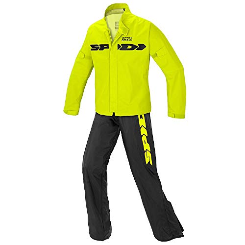 spidi-rain-sport-rain-kit-ensemble-pluie-moto-m-noir-jaune image 8