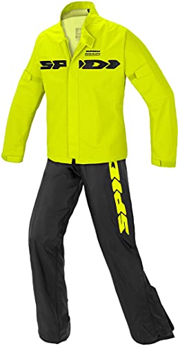 spidi-rain-sport-rain-kit-ensemble-pluie-moto-m-noir-jaune image 7