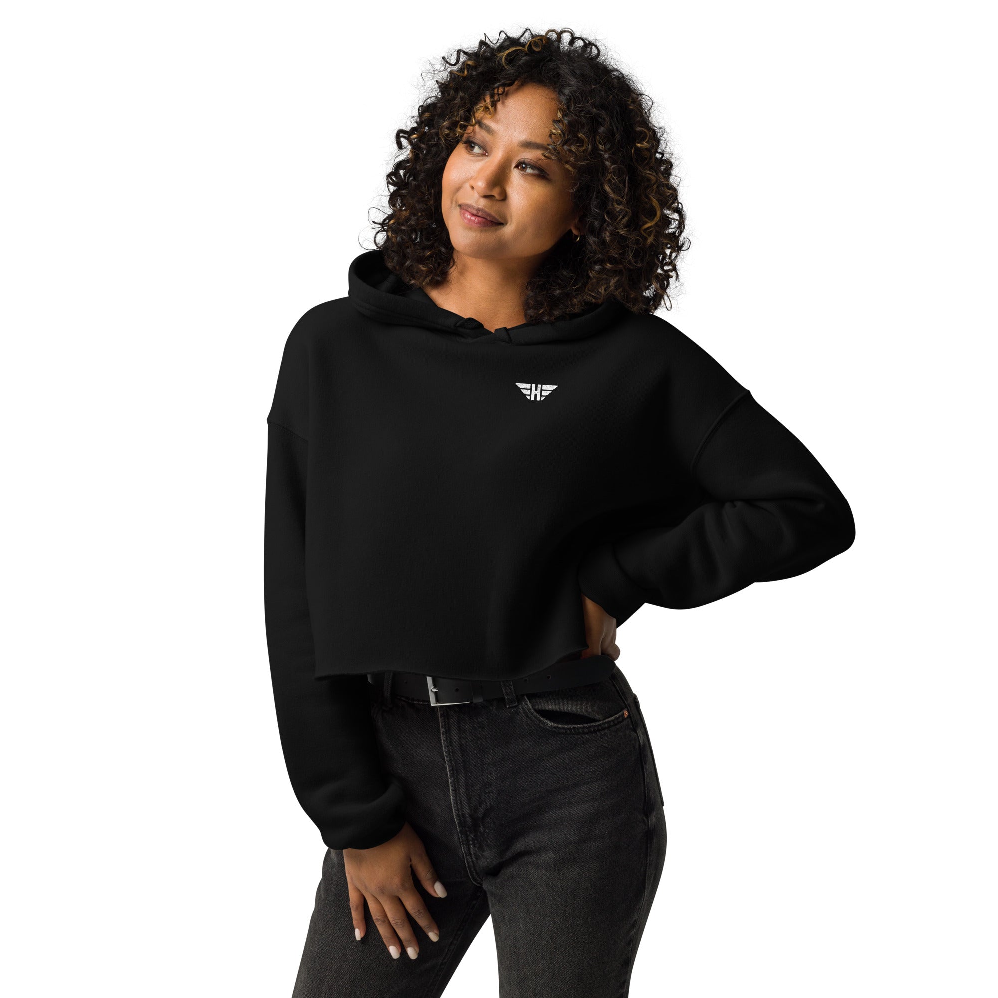 hightail-beauty-in-motion-sweat-crop-moto-noir image 2