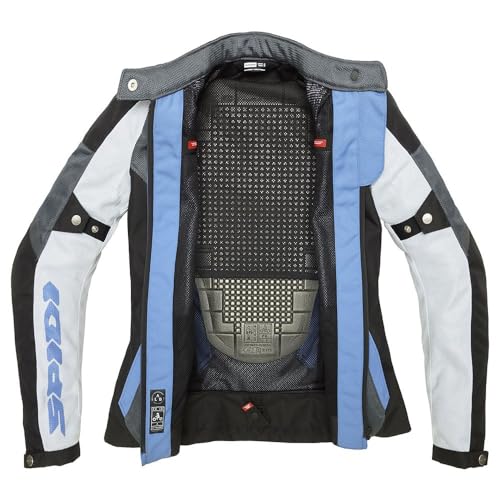 spidi-tek-net-lady-veste-moto-maille-gris-bleu-taille-m image 8