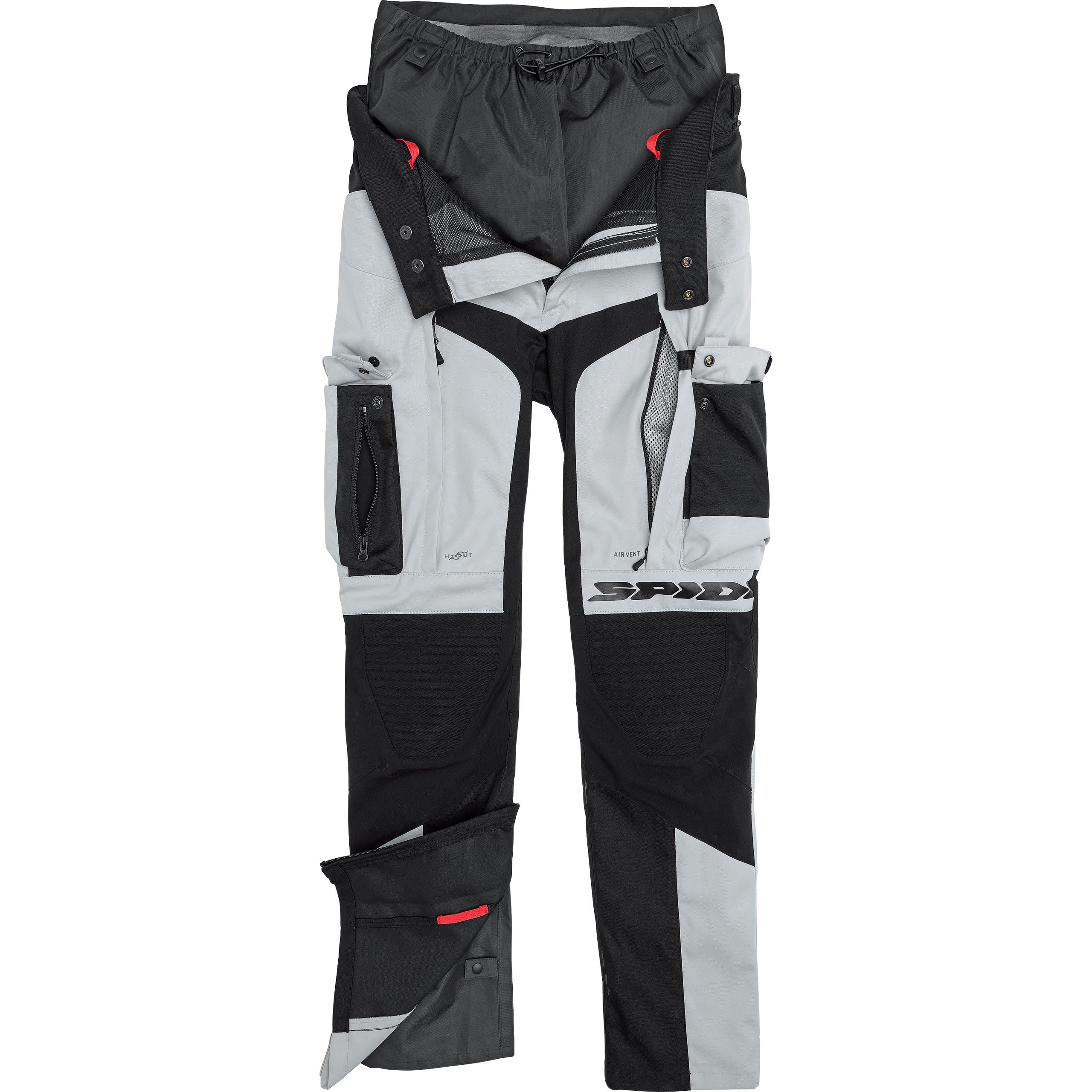 spidi-allroad-h2out-pantalon-moto-textile-xxl-noir-gris image 3