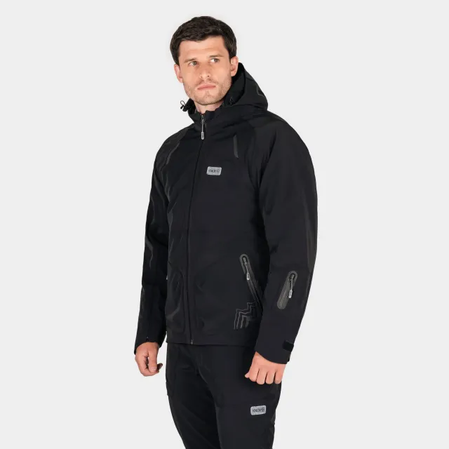 knox-modra-veste-moto-imperm-able-homme-noir image 1