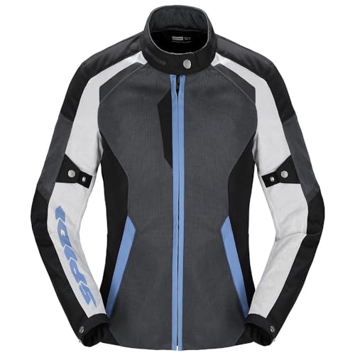 spidi-tek-net-lady-veste-moto-maille-gris-bleu-taille-m image 5