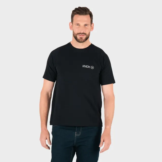 knox-illusion-strip-t-shirt-coton-moto image 1