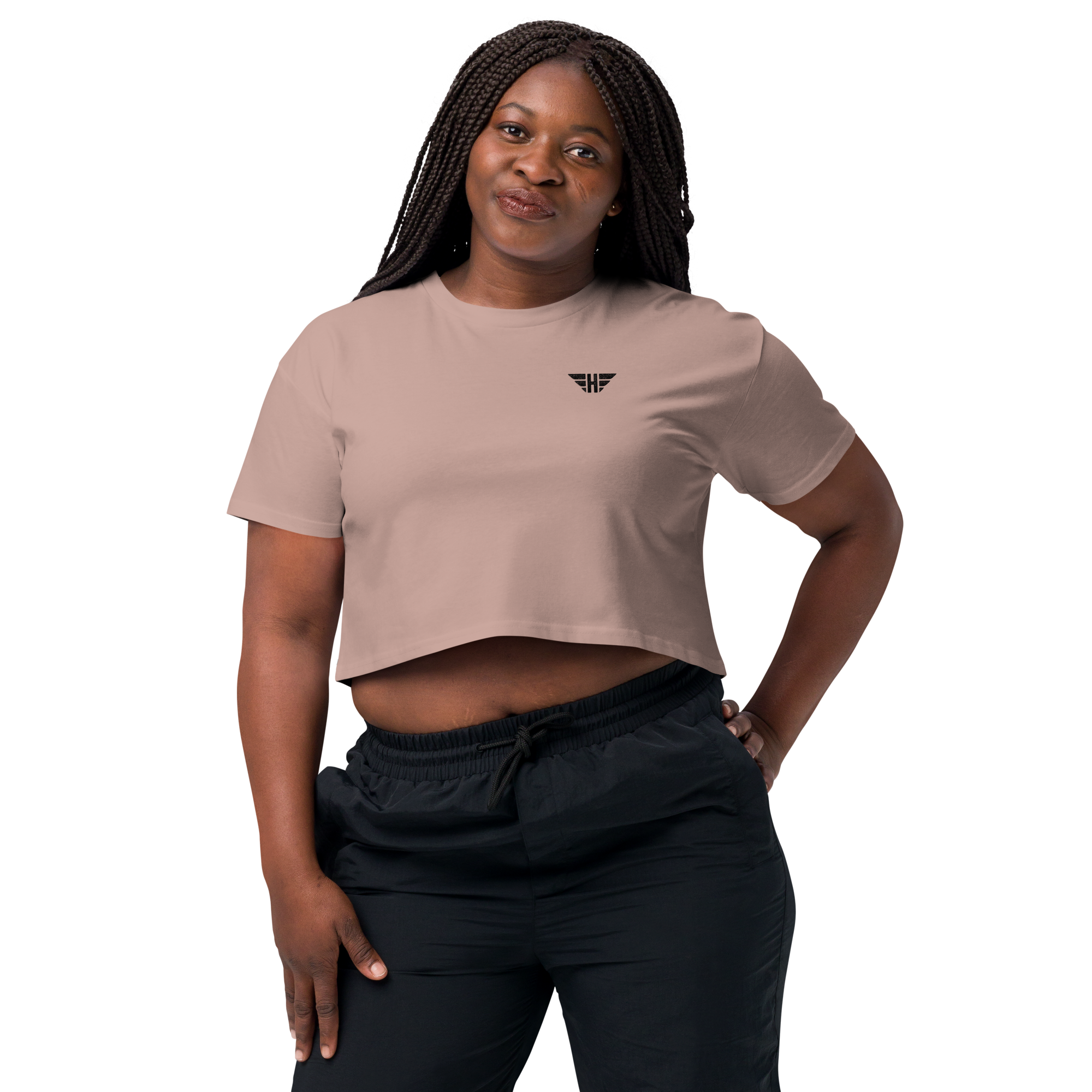 beauty-in-motion-crop-top-top-court-coton-femme-coupe-relaxed image 2