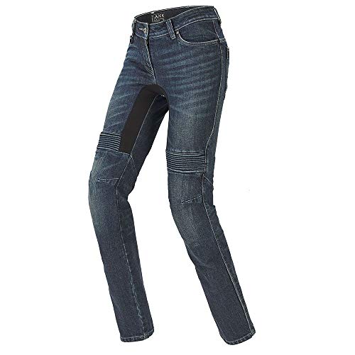 spidi-furious-pro-lady-jean-moto-femme-aa-blue-dark-used image 7