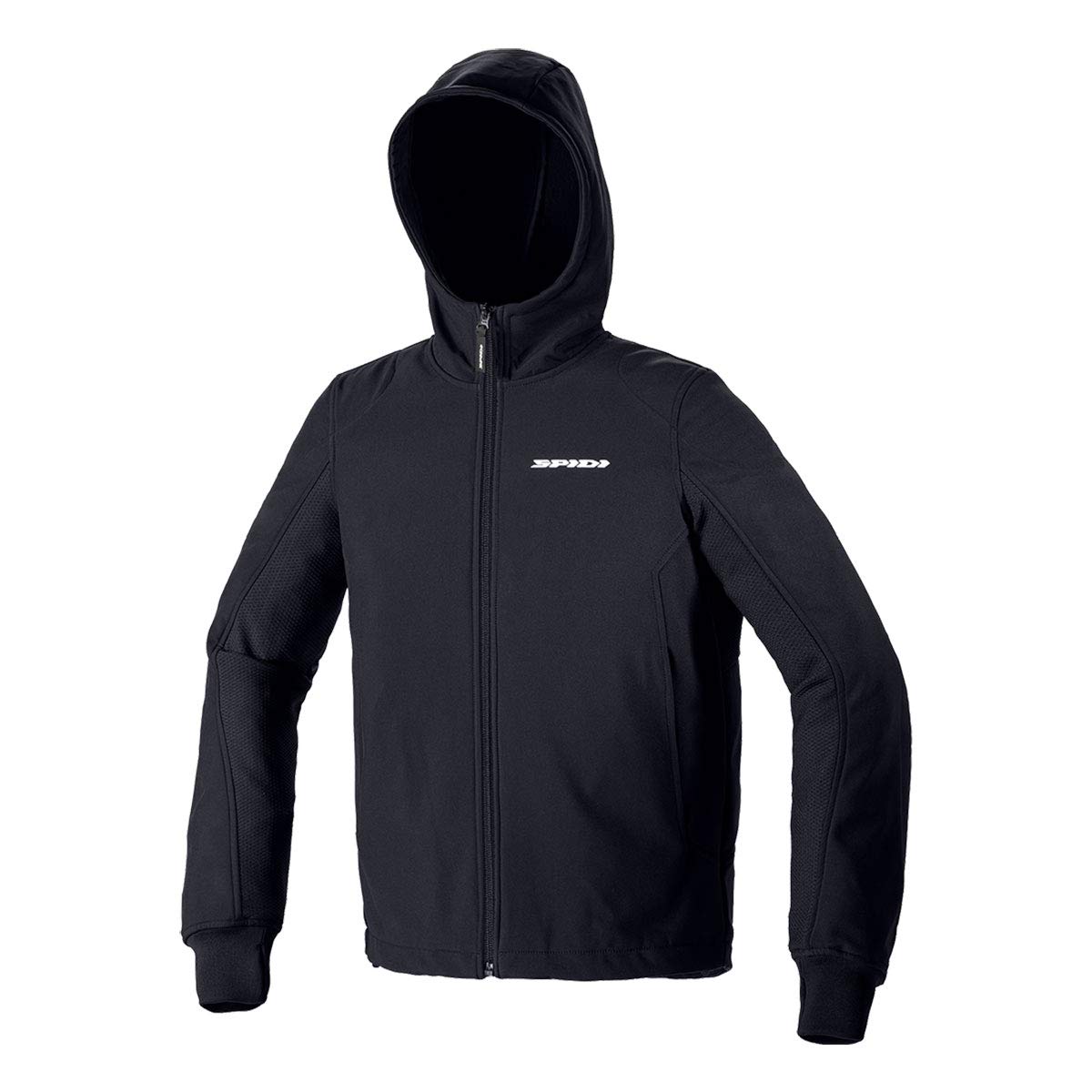 spidi-hoodie-armor-evo-sweat-moto-noir-xl-avec-protections image 2