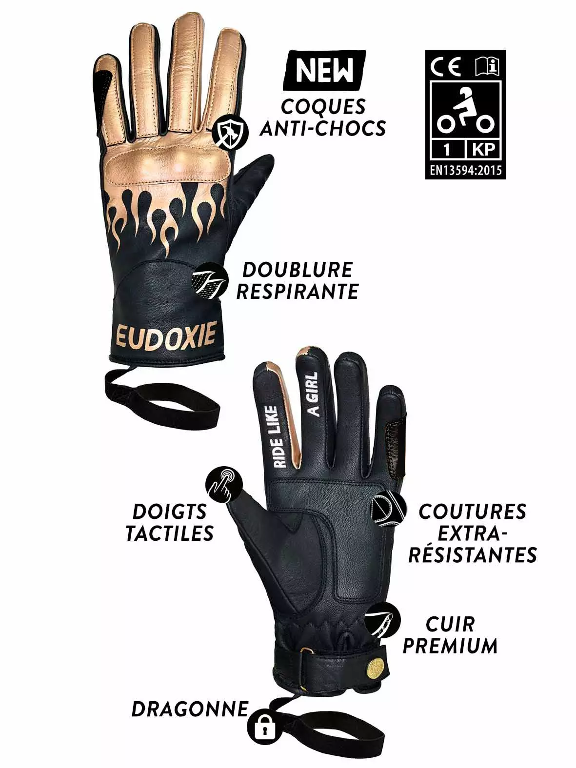 eudoxie-jody-burn-gants-moto-cuir-femme-coque-1kp image 3