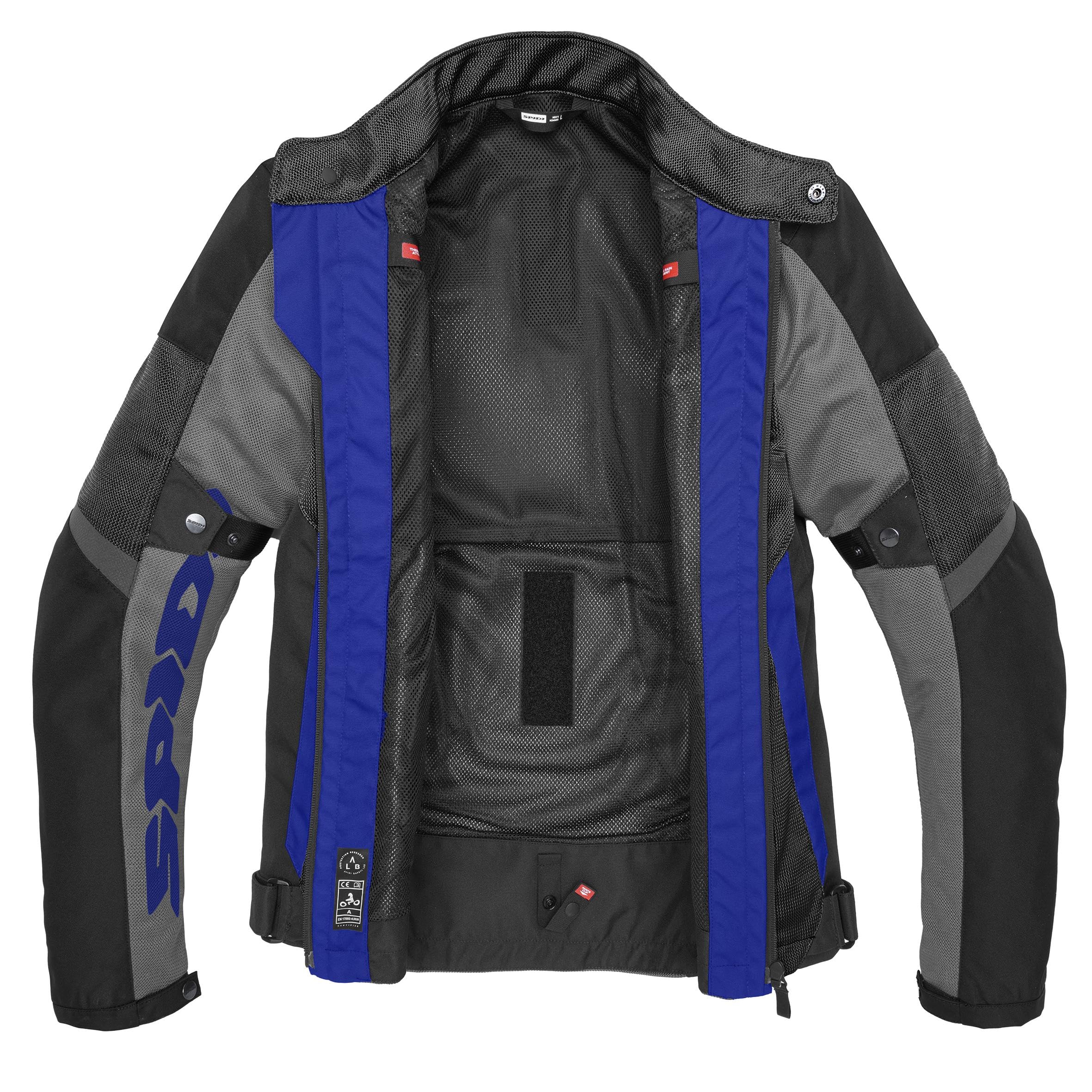 spidi-tek-net-veste-moto-mesh-noir-m-l-homme-ventil-e image 3