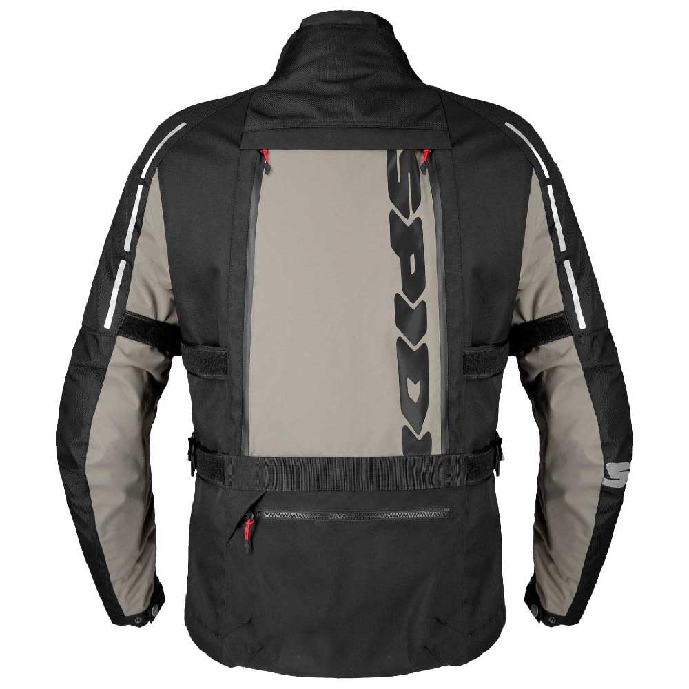 spidi-4-season-v3-veste-moto-textile-gris-beige-2xl-h2out image 2