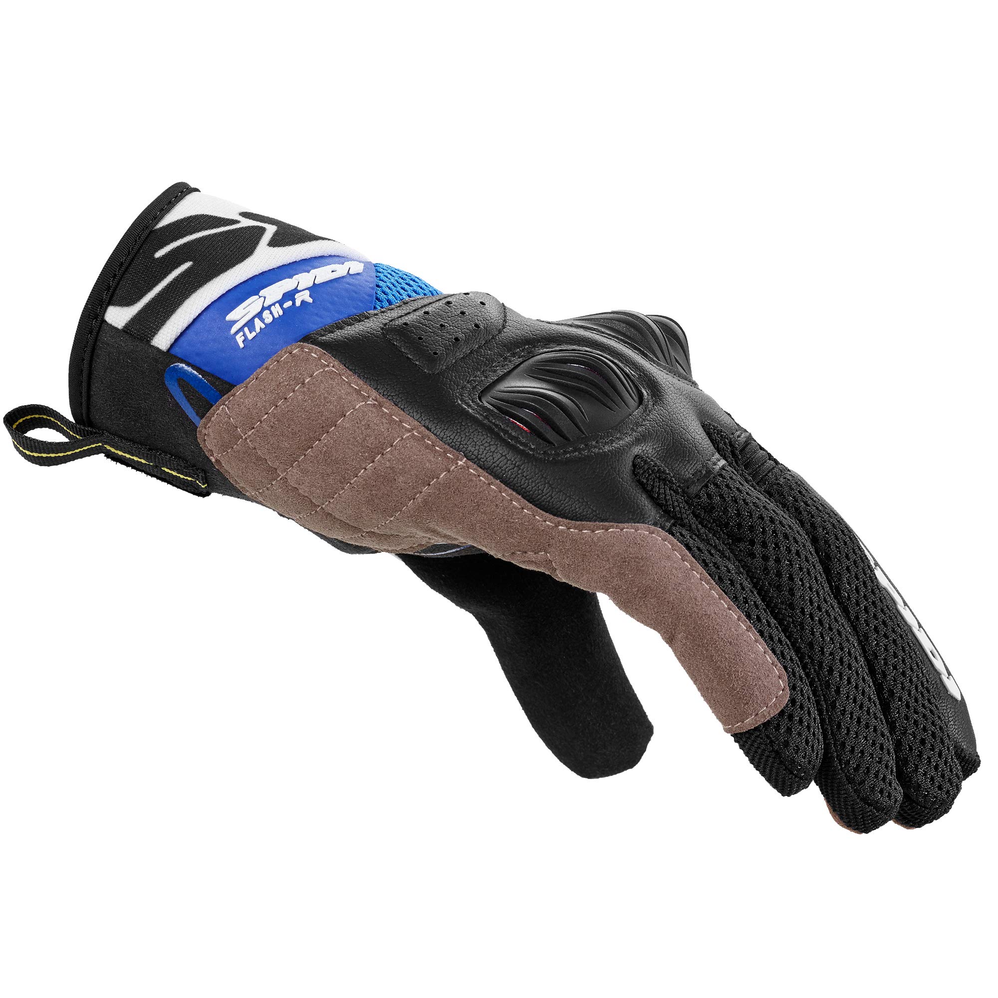 spidi-flash-r-evo-gants-moto-bleu-et-noir-xxl-respirant image 2