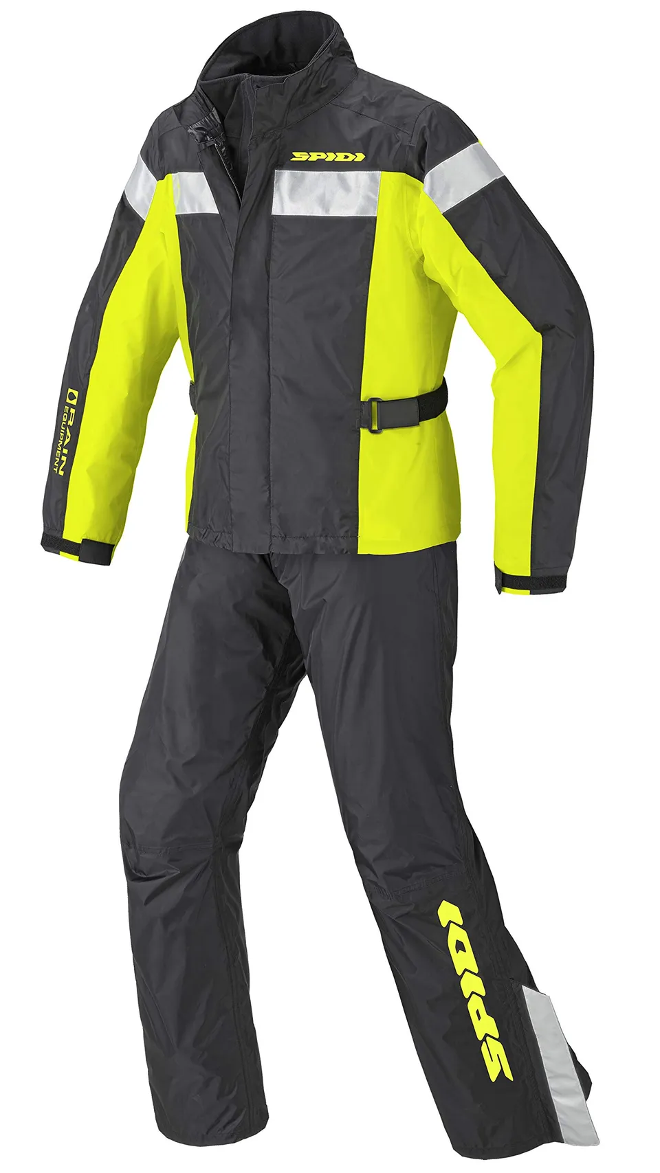 spidi-touring-rain-kit-combinaison-pluie-moto-jaune-l image 1