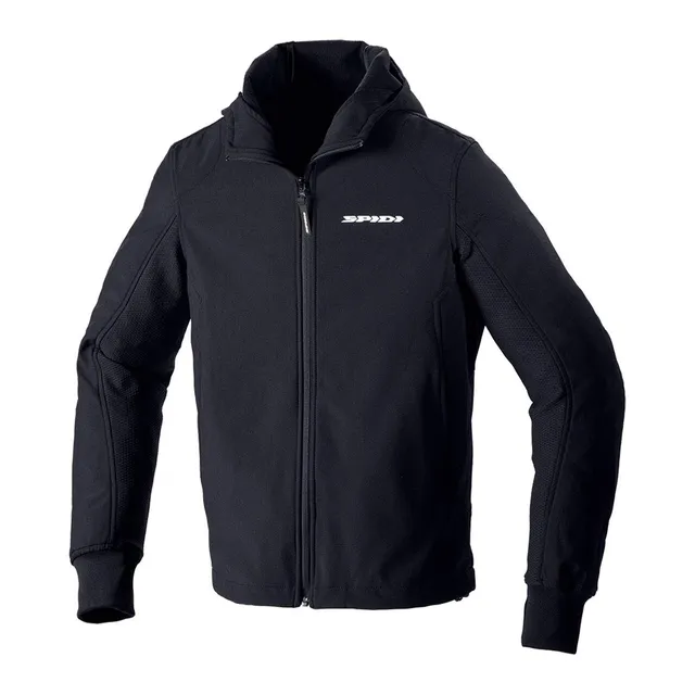 spidi-hoodie-armor-evo-sweat-moto-noir-xl-avec-protections image 1
