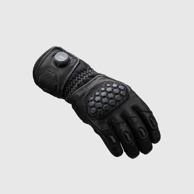 knox-zero-mk4-gants-moto-noir-cuir image 1