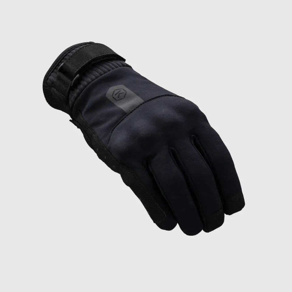 knox-action-pro-gants-moto-homme-courts-noirs-tactiles image 1