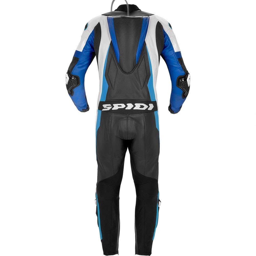 spidi-sport-warrior-pro-combinaison-moto-cuir-1-pi-ce-50-noir-bleu image 2